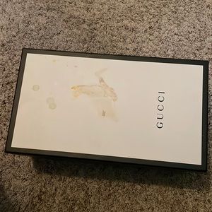 Gucci empty box